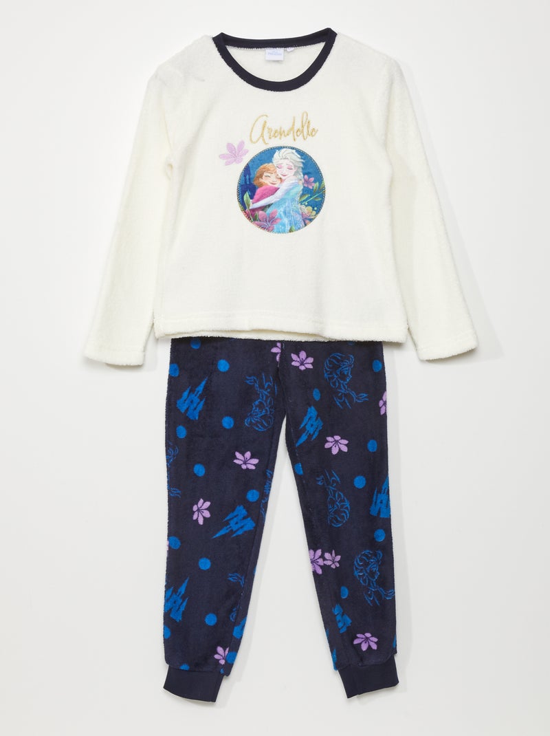 Pyjama 'Frozen' 'Disney' - 2-delig WIT - Kiabi