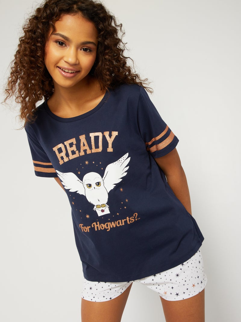 Pyjama 'Harry Potter' - 2-delig BIEGE - Kiabi
