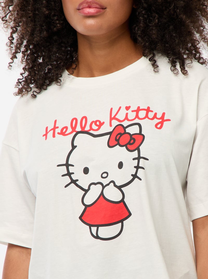 Pyjama 'Hello Kitty' - 2-delig BLAUW - Kiabi