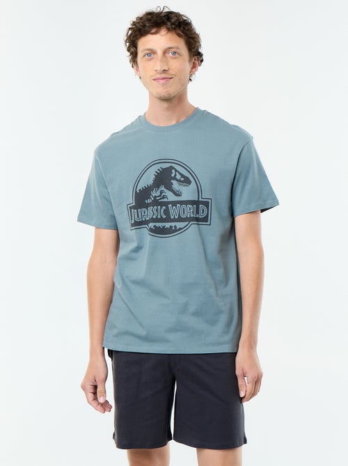 Pyjama 'Jurassic Park' T-shirt + short - 2-delig - Kiabi