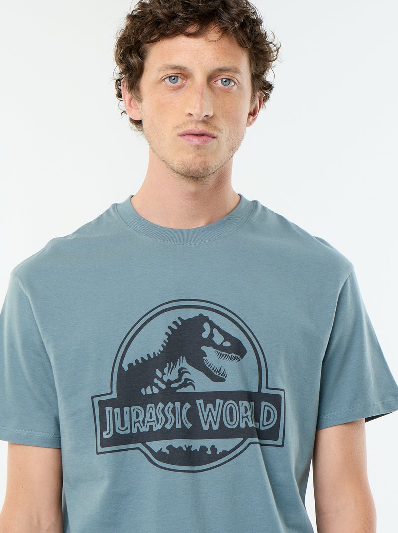 Pyjama 'Jurassic Park' T-shirt + short - 2-delig Biege - Kiabi