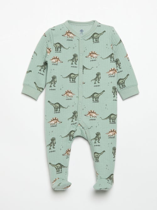 Pyjama 'Jurassic World' met voetjes - Kiabi Pyjama 'Jurassic World' met voetjes - Kiabi