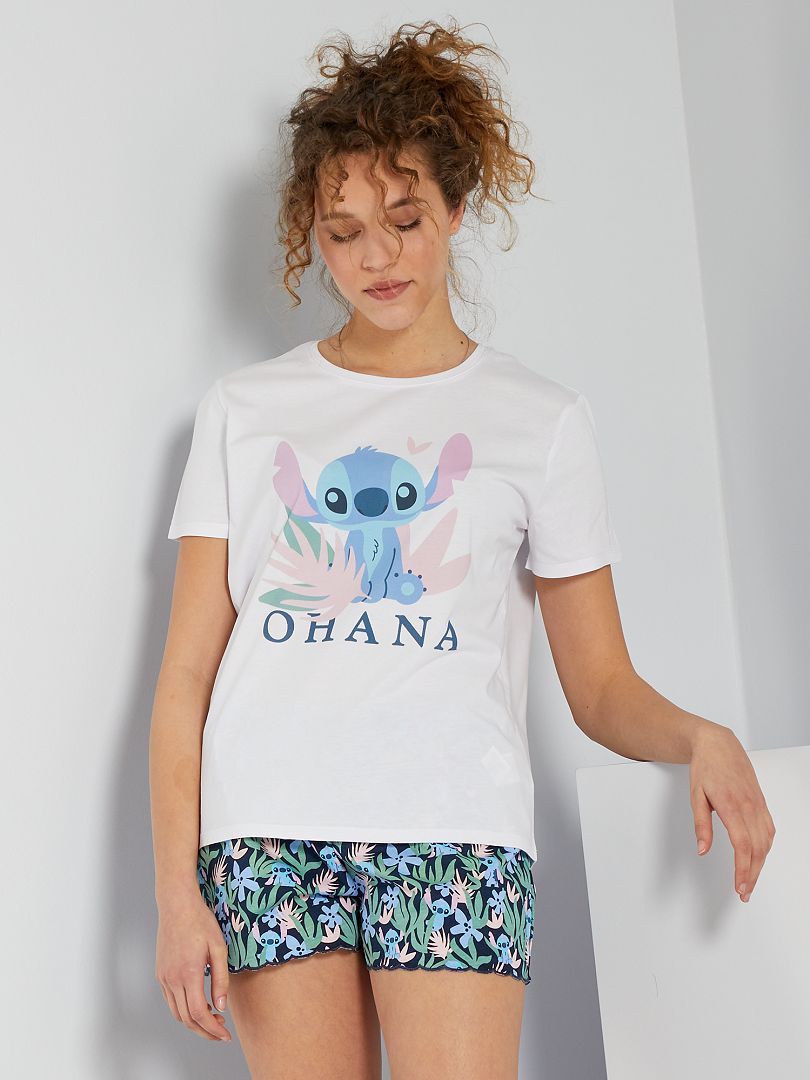 Pyjama 'Lilo & Stitch' WIT - Kiabi