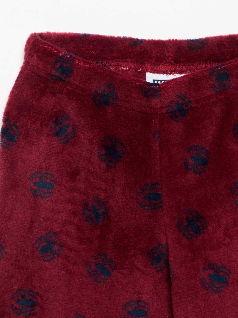 Pyjama 'Marvel' 'Spider-Man' 2-delig - Sweater + broek Rood - Kiabi