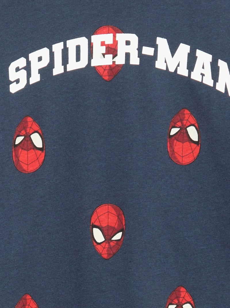 Pyjama 'Marvel' 'Spiderman' 2-delig Blauw - Kiabi