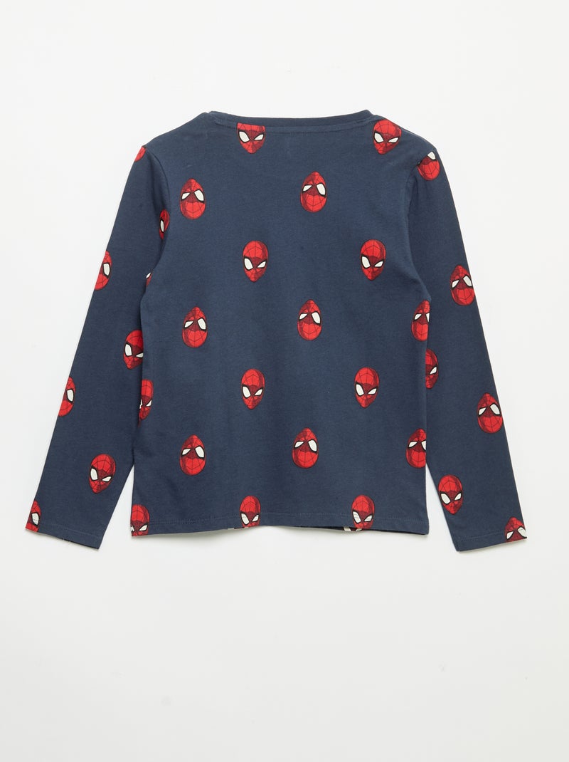 Pyjama 'Marvel' 'Spiderman' 2-delig Blauw - Kiabi
