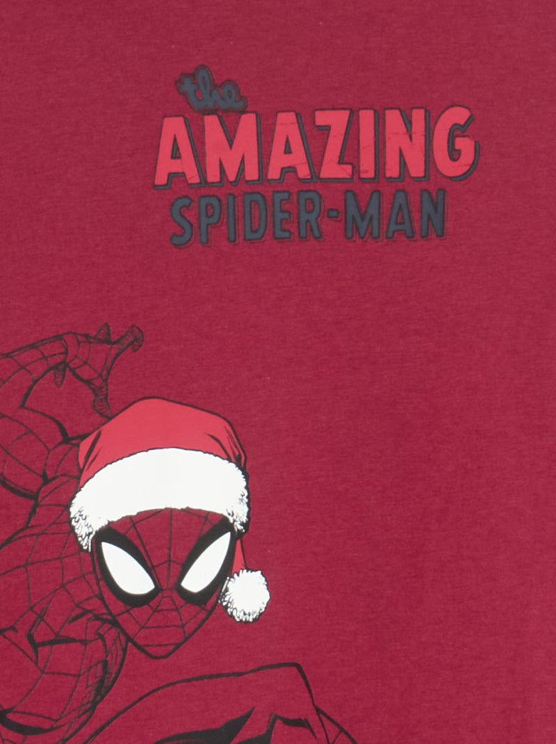 Pyjama 'Marvel' 'Spiderman' 2-delig Rood - Kiabi