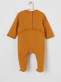 Pyjama met berenprint - Kiabi