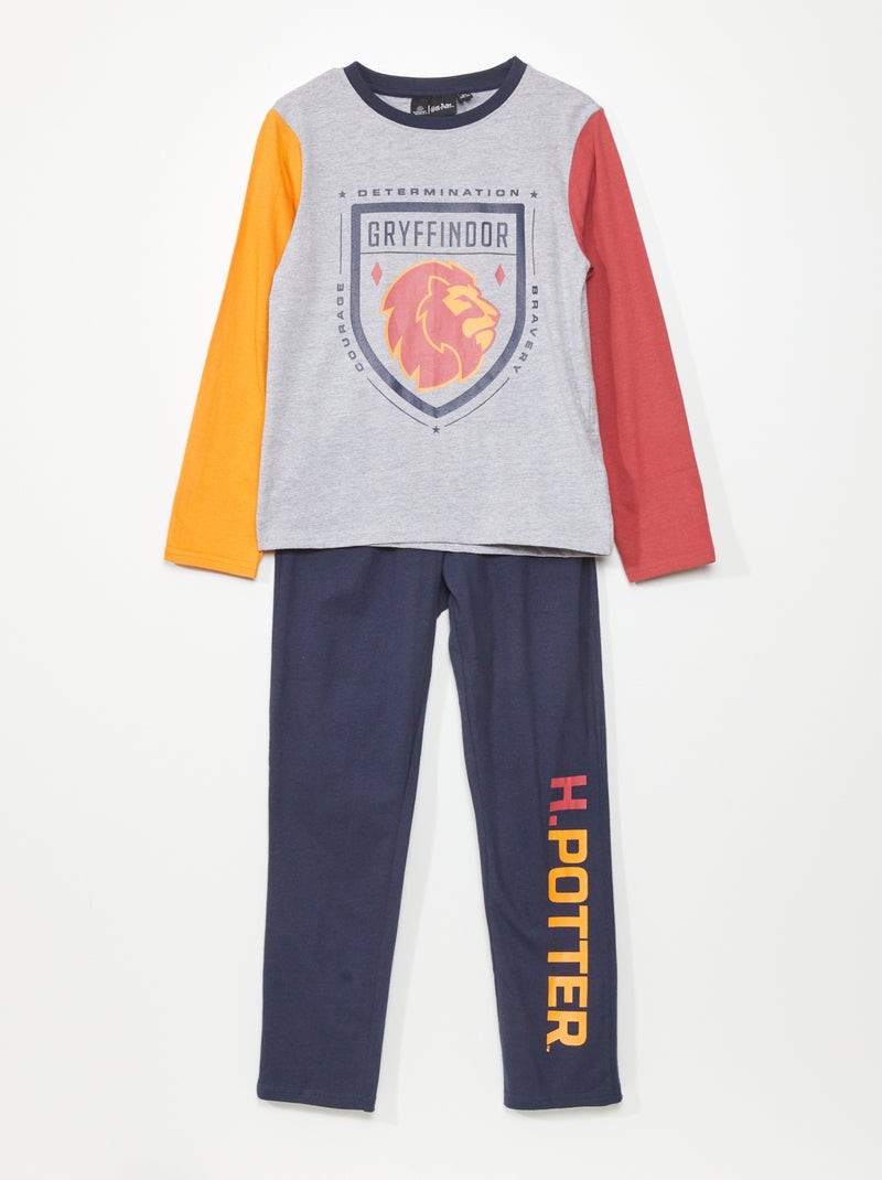 Pyjama met 'Harry Potter'-print - 2-delig GRIJS - Kiabi