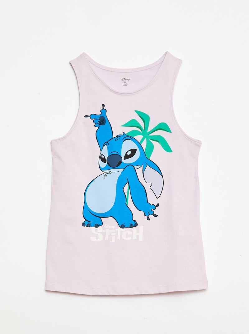 Pyjama met korte broek en T-shirt 'Disney' Paars - Kiabi