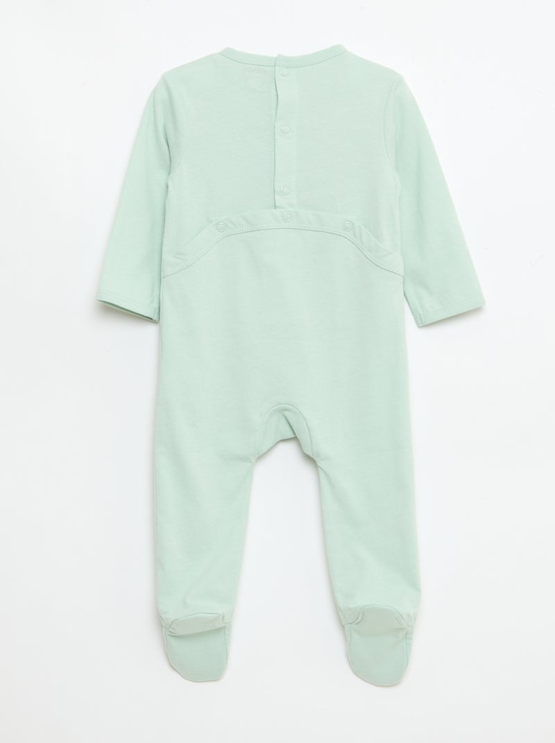 Pyjama met lange mouwen Blauw - Kiabi