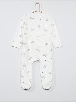 Pyjama met print 'Ecodesign' - Kiabi