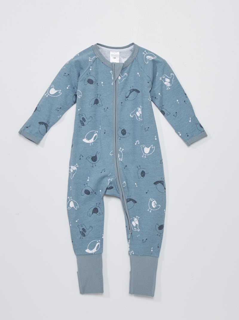 Pyjama met rits DIM Baby BIEGE - Kiabi
