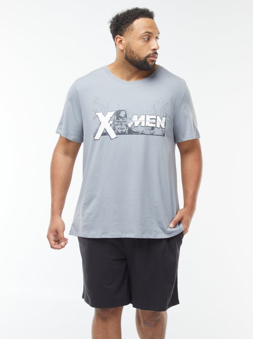 Pyjama met short + T-shirt 'X-MEN'/'Marvel' - 2-delig - Kiabi