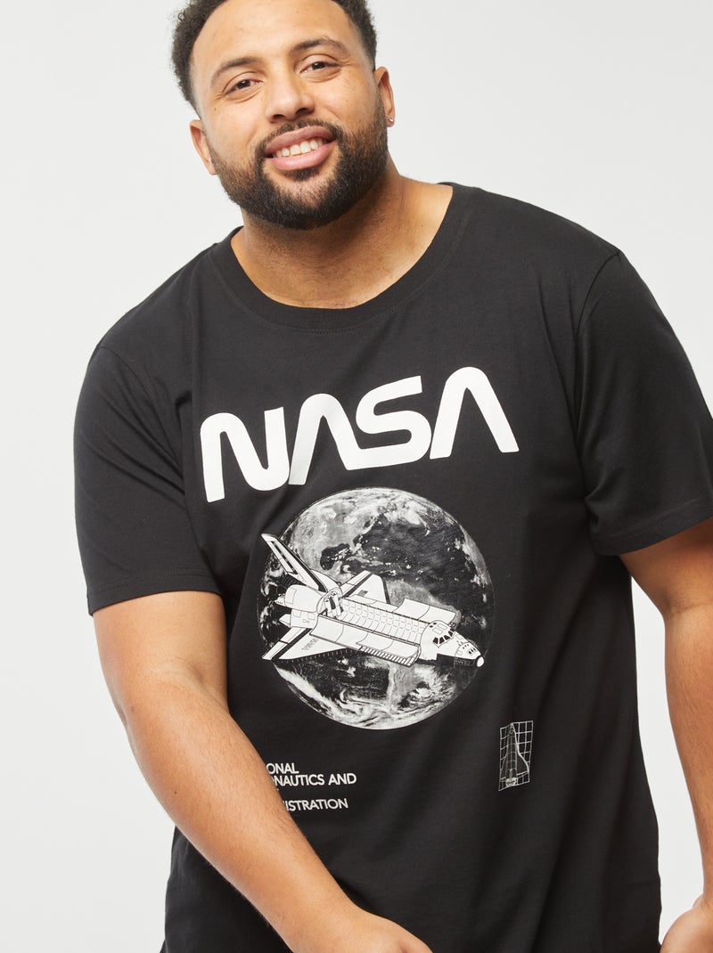 Pyjama met T-shirt + short - 2-delig ZWART - Kiabi