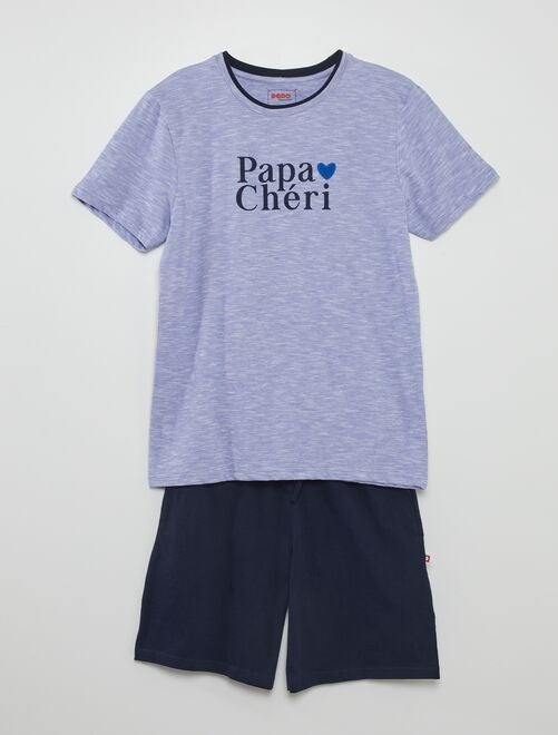 Pyjama 'Papa chéri'-  2-delig - Kiabi