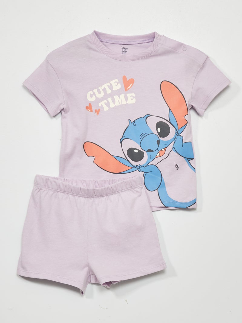 Pyjama 'Stitch' 'Disney' - 2-delig PAARS - Kiabi