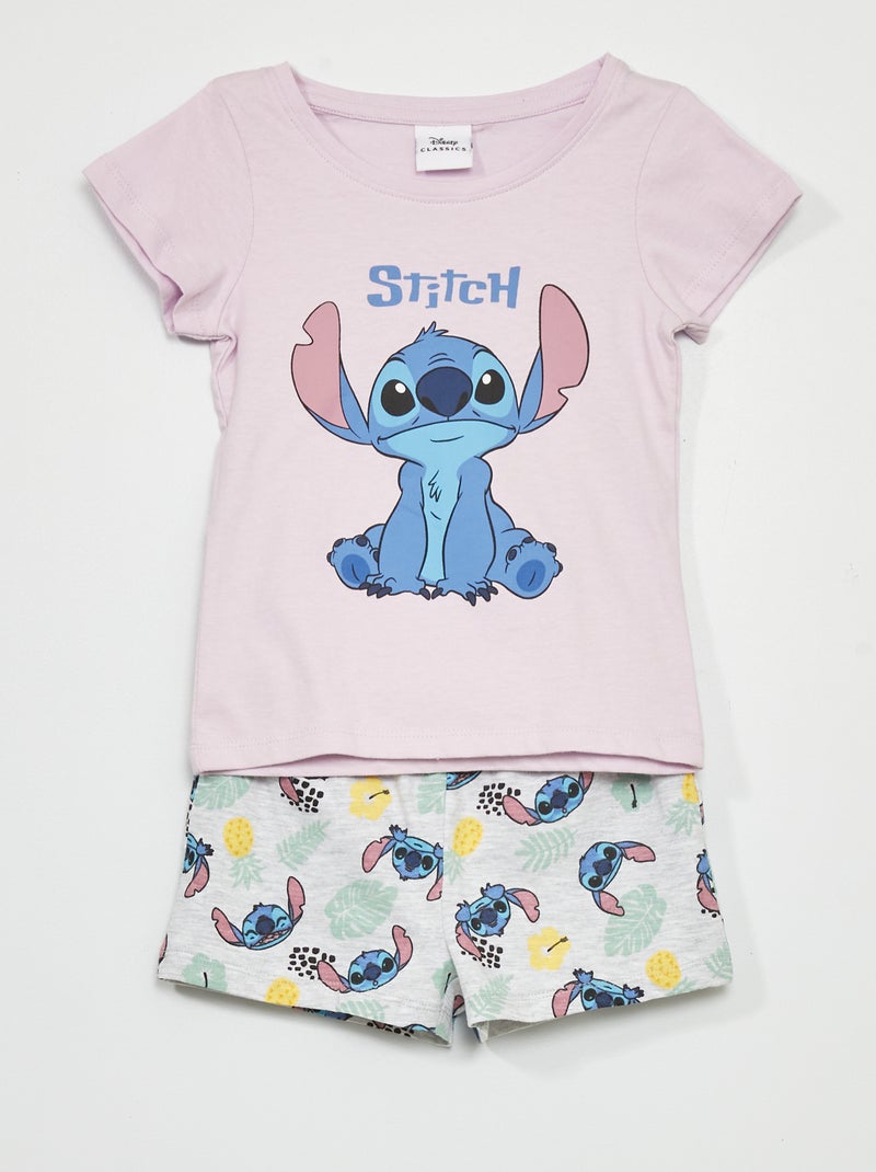 Pyjama 'Stitch' 'Disney' - 2-delig PAARS - Kiabi