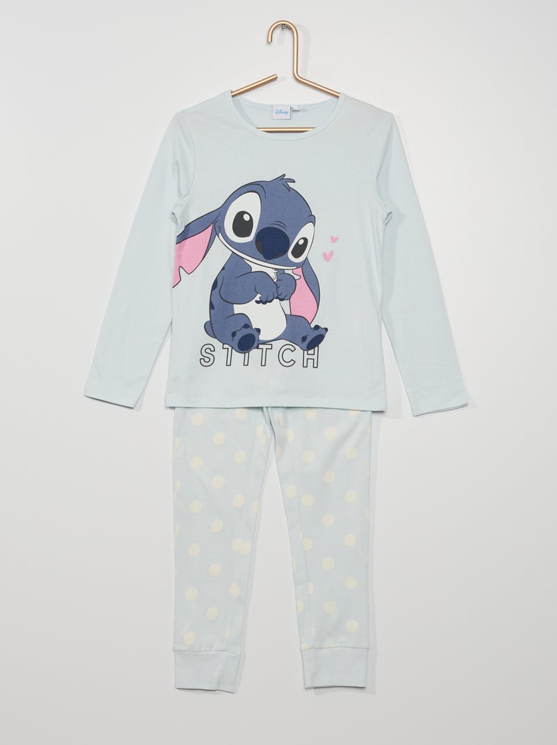 Pyjama 'Stitch' 'Disney' BLAUW - Kiabi