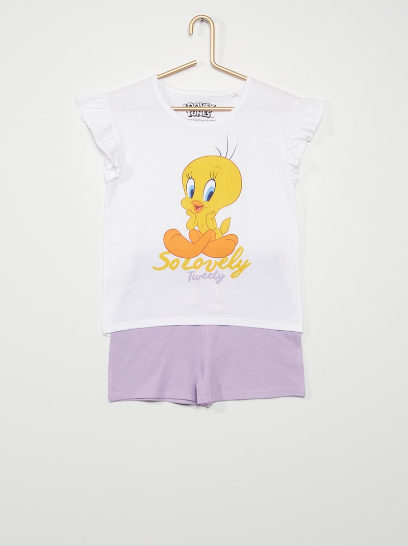 Pyjama 'Tweety' 'Looney Tunes' Beige - Kiabi