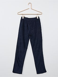 Pyjama van fleecestof met print - Kiabi