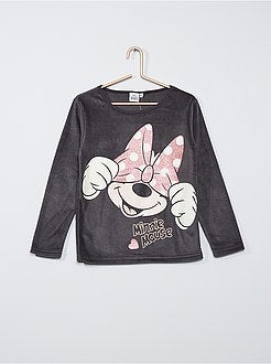 Pyjama van fleecestof 'Minnie' - Kiabi