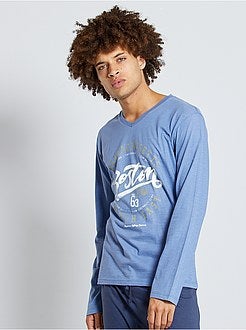 Pyjama van jerseystof - Kiabi