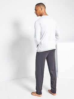 Pyjama van jerseystof - Kiabi