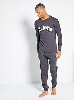 Pyjama van jerseystof - Kiabi