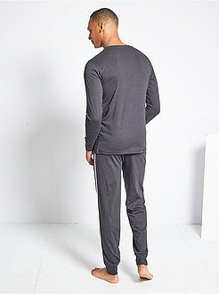 Pyjama van jerseystof - Kiabi
