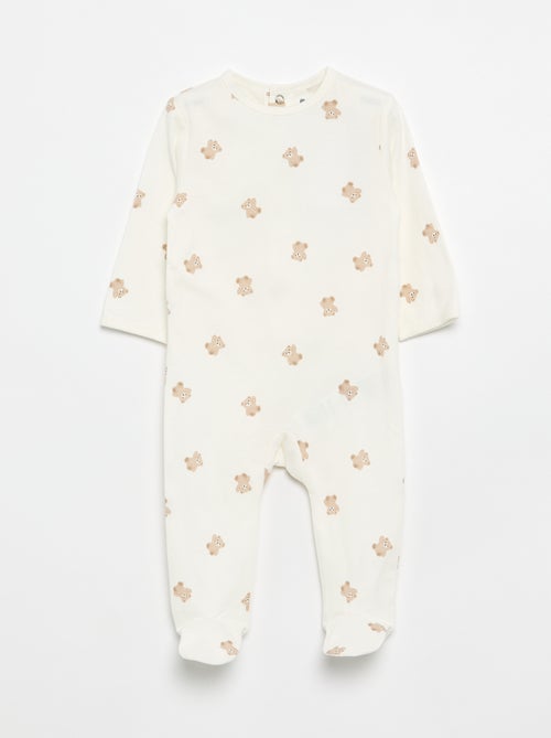 Pyjama van katoenen jerseytricot - Kiabi