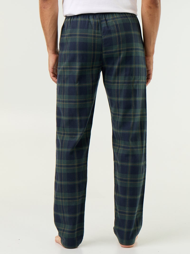Pyjamabroek met 2 zakken Groen - Kiabi