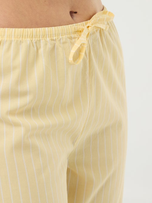 Pyjamabroek van popeline - Kiabi