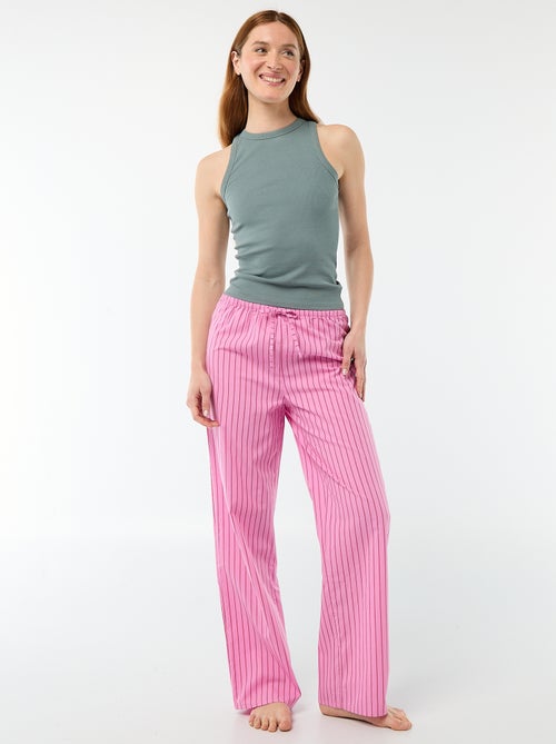 Pyjamabroek van popeline - Kiabi