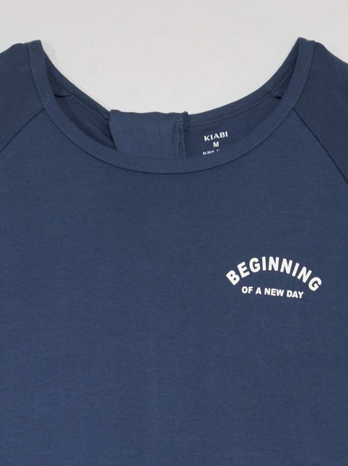 Pyjamapak met ritssluiting - So Easy - Kiabi