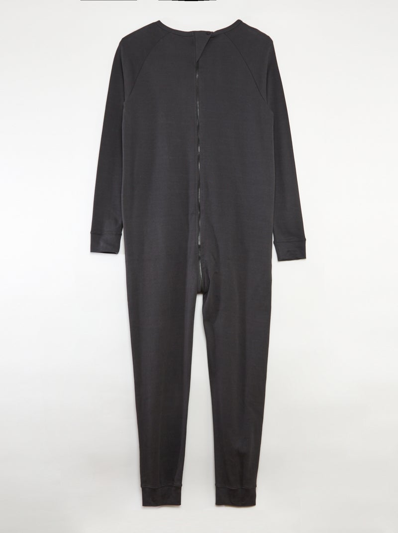 Pyjamapak met ritssluiting - So Easy GRIJS - Kiabi