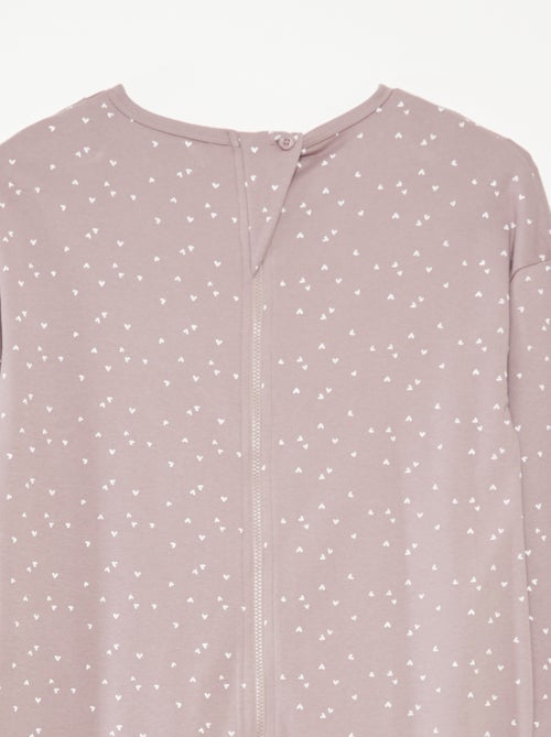 Pyjamapak met ritssluiting - So Easy - Kiabi