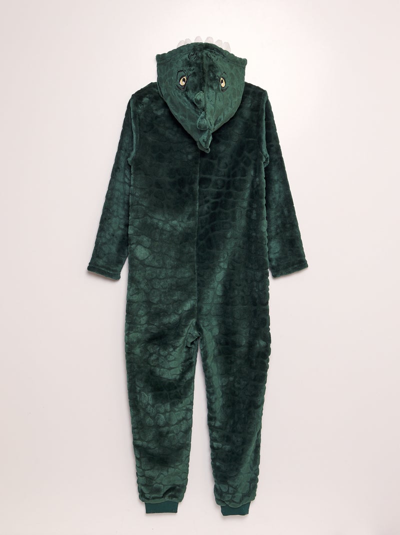 Pyjamapak van fleece 'Jurassic Park' GROEN - Kiabi