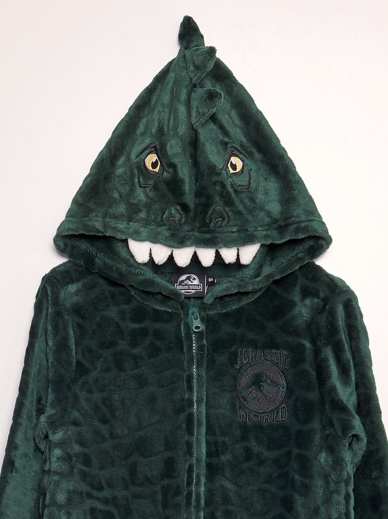 Pyjamapak van fleece 'Jurassic Park' GROEN - Kiabi