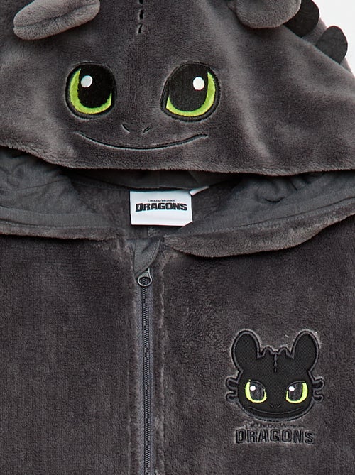 Pyjamapak van fleecestof 'Universal' 'Dragons' - Kiabi