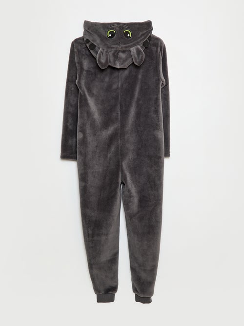 Pyjamapak van fleecestof 'Universal' 'Dragons' - Kiabi