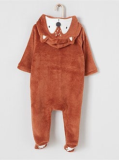 Pyjamapak van pluchetricot - Kiabi