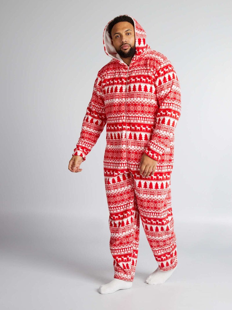 Pyjamapak van sherpa ROOD - Kiabi
