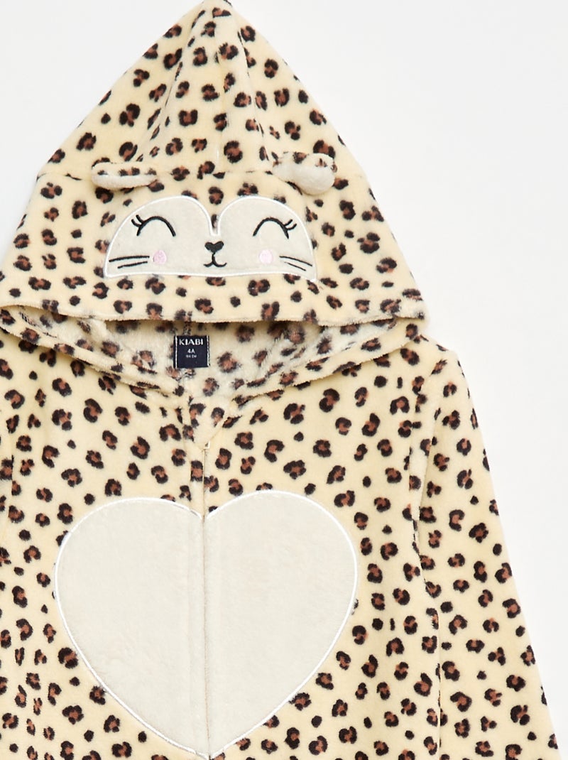 Pyjamapakje met capuchon Wit - Kiabi