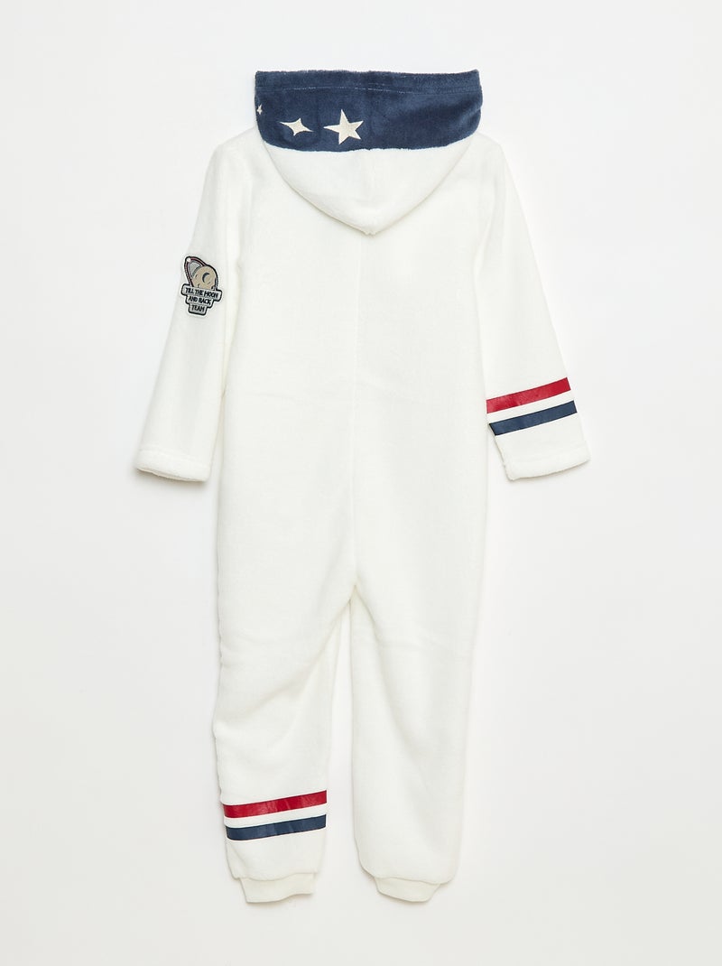 Pyjamapakje met capuchon Wit - Kiabi