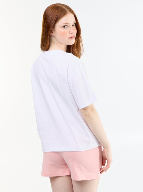Pyjamaset 'Diddle' met short en T-shirt - 2-delig - Kiabi