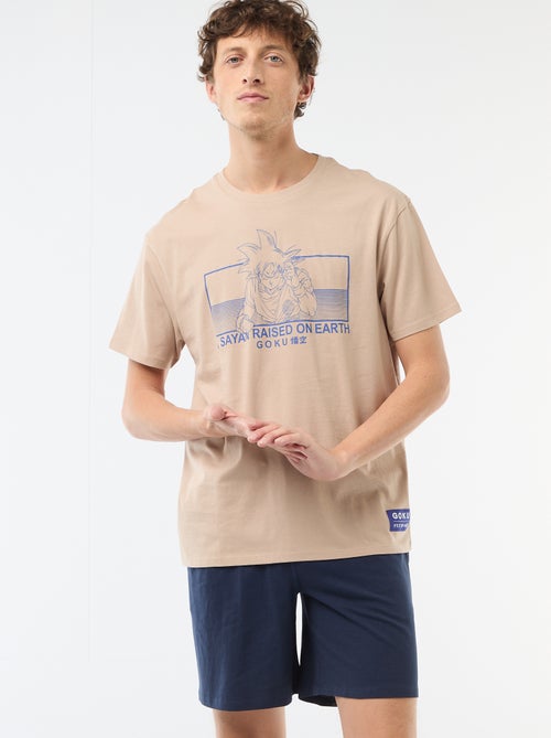Pyjamaset 'Dragon Ball' T-shirt + short - 2-delig - Kiabi