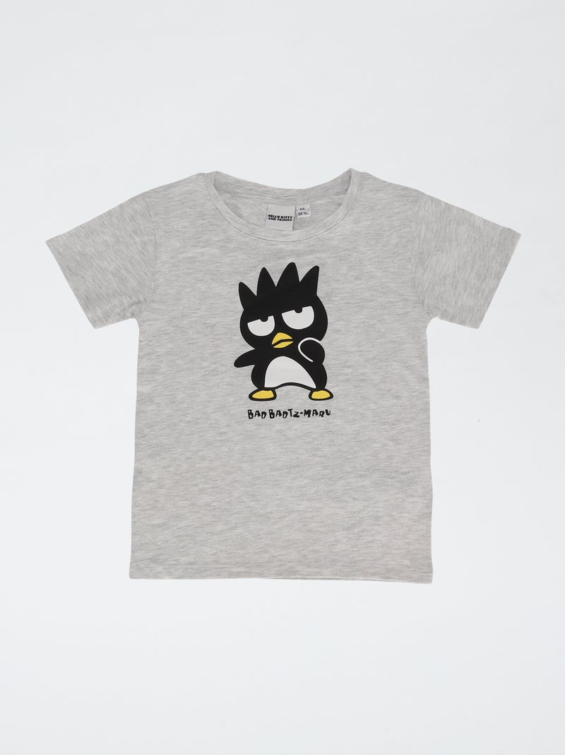 Pyjamaset 'Hello Kitty' van katoen Grijs - Kiabi