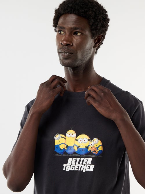 Pyjamaset met short en T-shirt 'Minions' - 2-delig - Kiabi