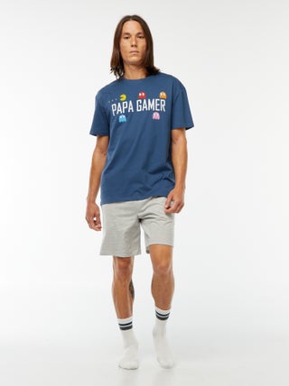 Pyjamasetje - Korte broek + T-shirt 'Pac-Man'